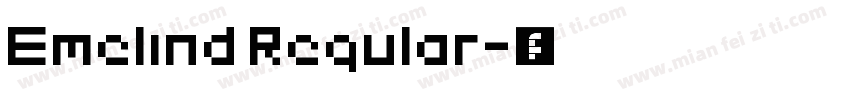 Emelind Regular字体转换